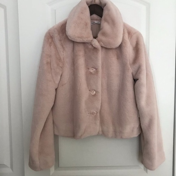 Reformation Hampton Coat in Pink Size S NWOT - Picture 6 of 7